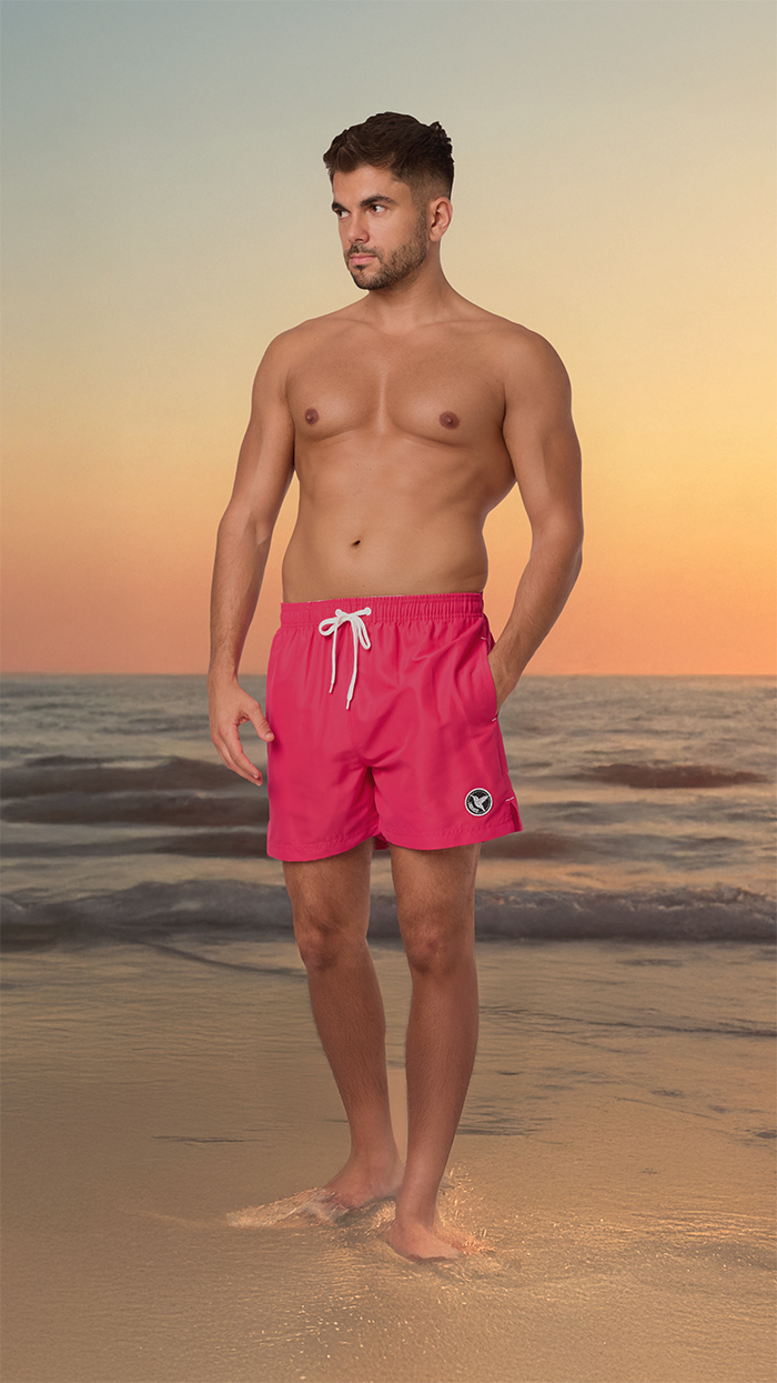 Short De Bain Homme Ladeheid LA40-198 - Séchage Rapide, Poches, Doublure Filet - Léger Et Confortable