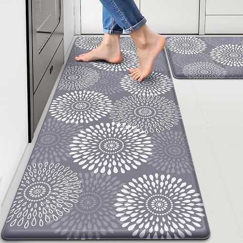 LuxStep Kitchen Mats for Floor,Cushioned Rug Anti-Fatigue Mats for Kitchen