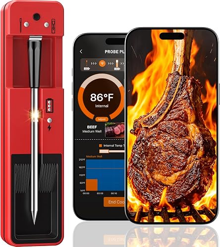 70% off deal for Smart Bluetooth Wireless Meat Thermometer Digital, 0.5S Instant Read on Amazon