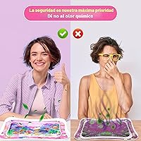 Vista 6 de Infinno Estera Tummy Time Premium Estera de agua para jugar para bebés y niños pequeños Juguetes para bebés de 3 a 24 meses, fortalece los músculos