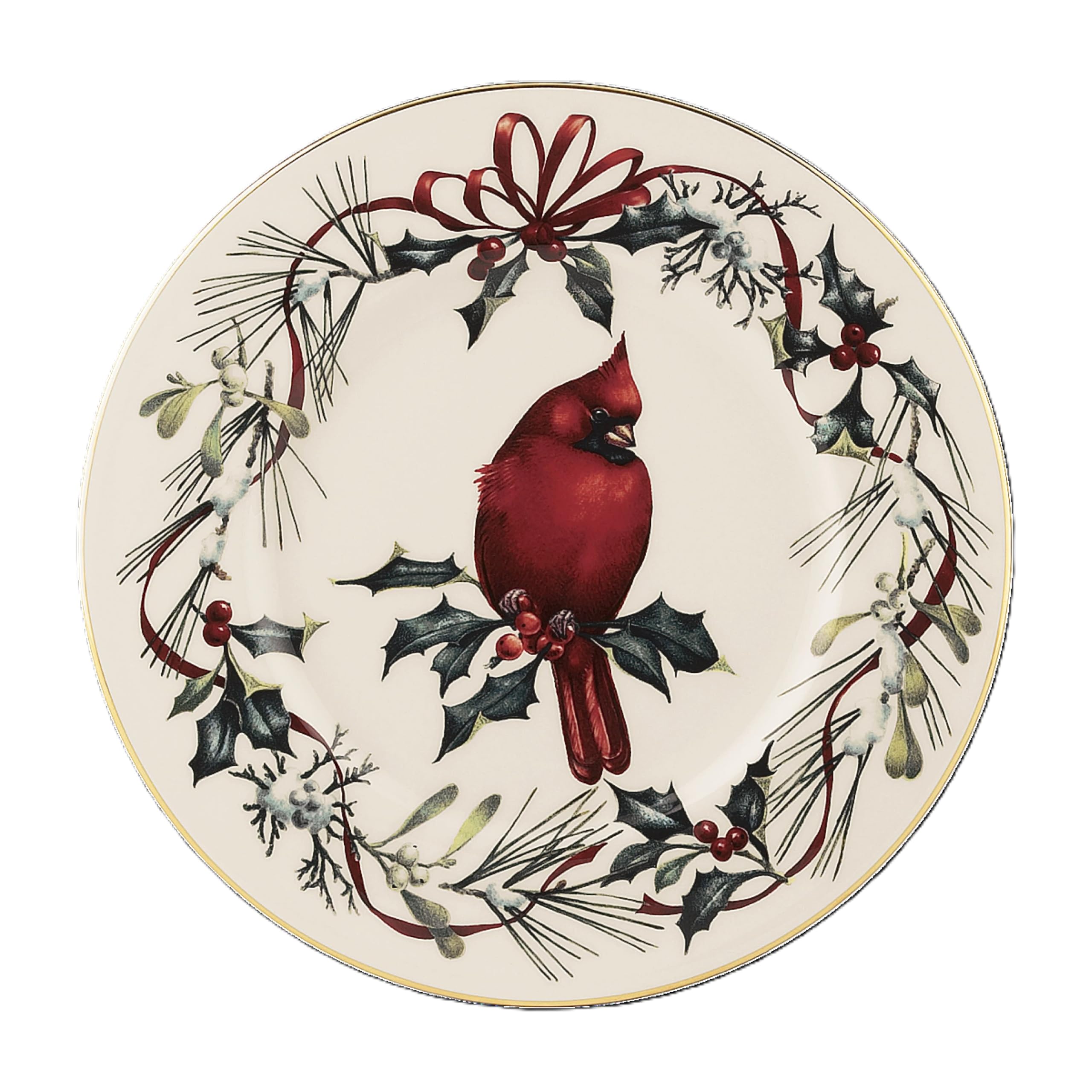 Amazon.com | Lenox 6049753 Winter Greetings Accent Plate