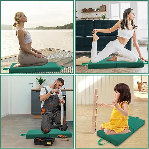 Miniatura 6 de Cojín de rodilla impermeable plegable grueso para yoga