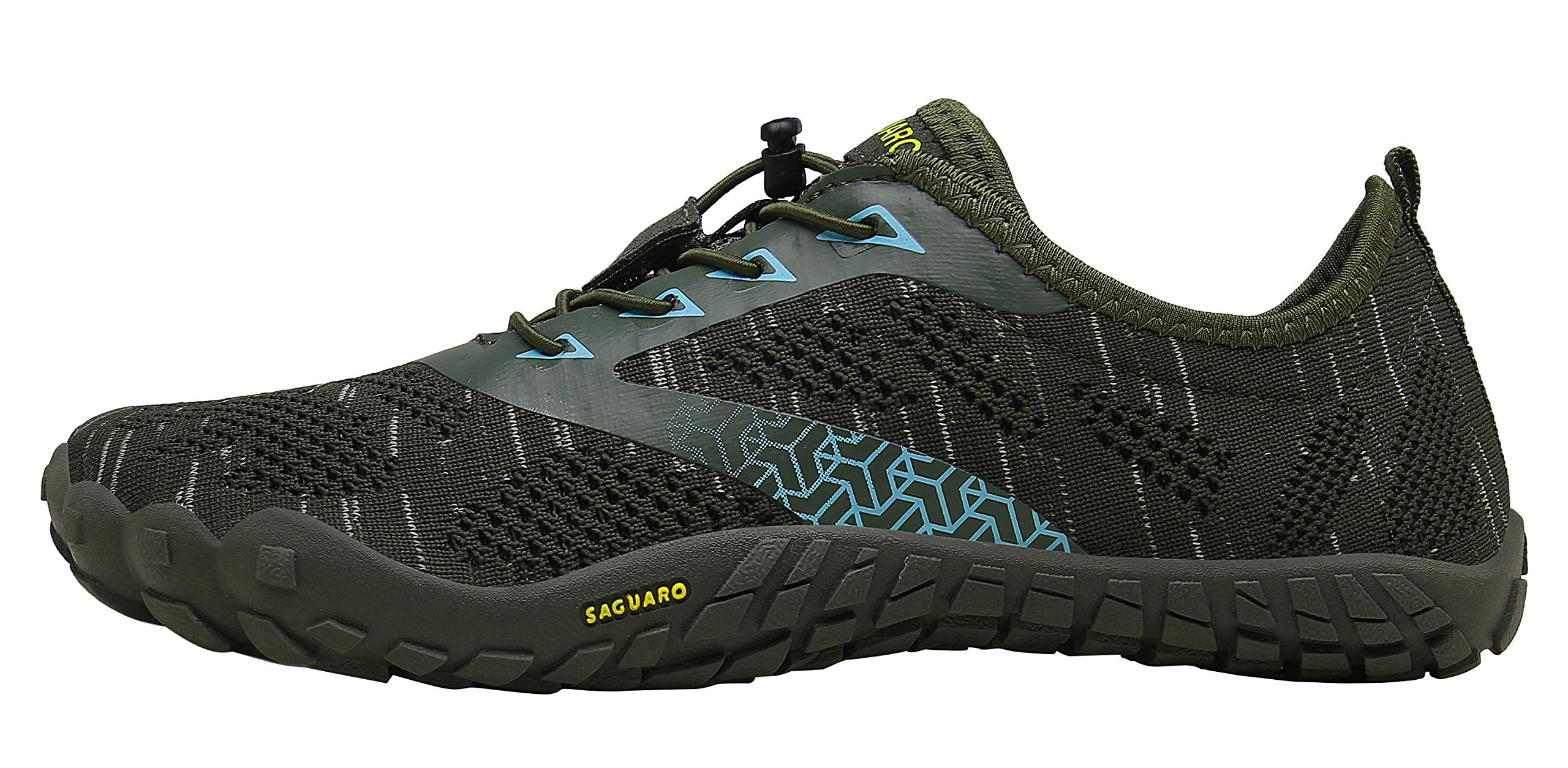 SAGUARO Minimaliste Barefoot Scarpe da Corsa Uomo Piedi Nudi Trail Running