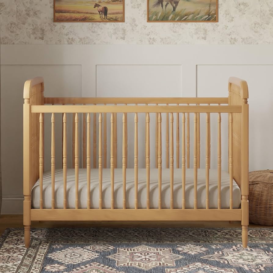 Amazon.com: Namesake Liberty 3-in-1 Convertible Baby Crib w/Wooden Amazon.com: Namesake Liberty 3-in-1 Convertible Baby Crib w/Wooden