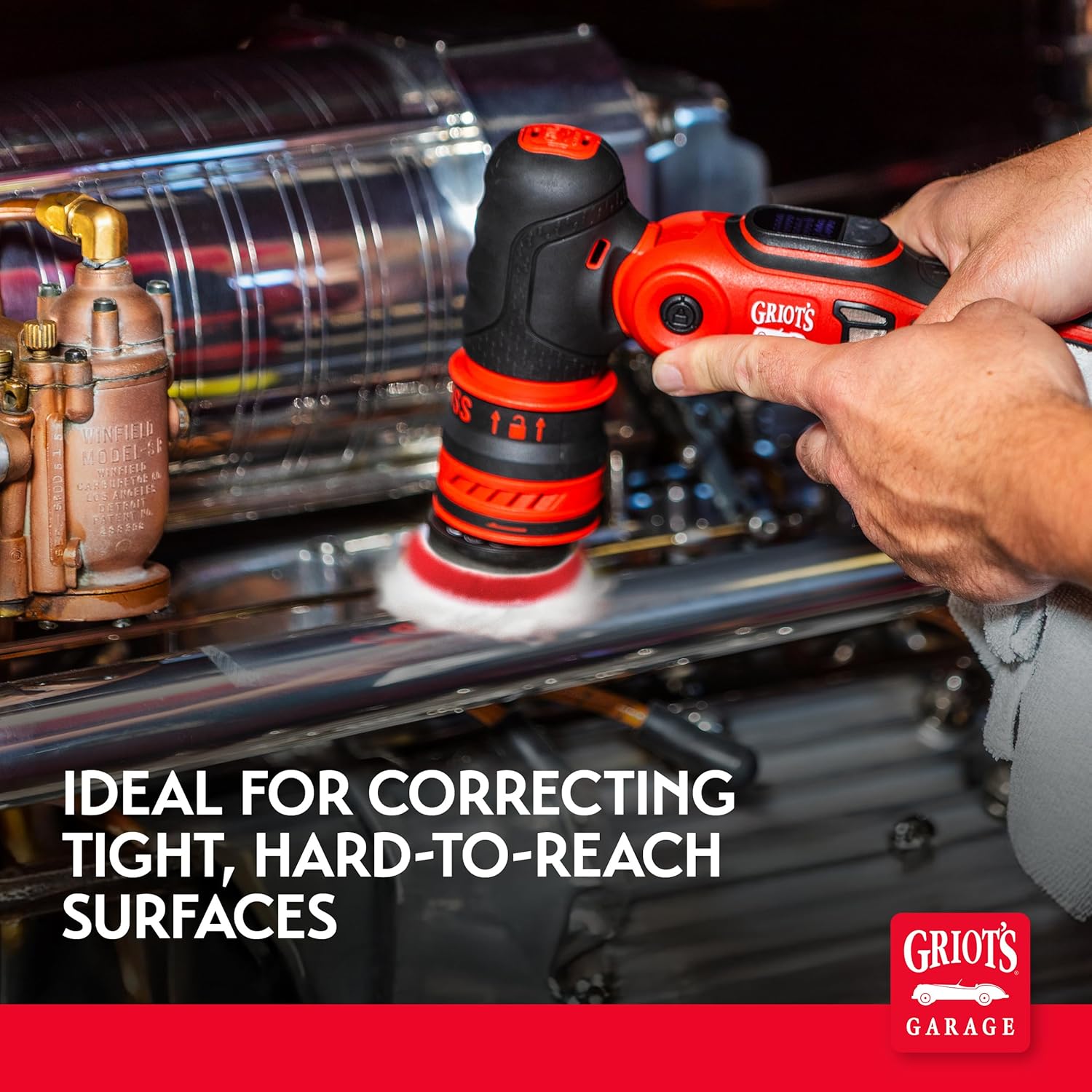 Griot's Garage BOSS 2” Microfiber Pads for Car Polishing and Detailing, Buffing Pads for Moderate and Severe Scratch Removal, Set of 4 - Image 5