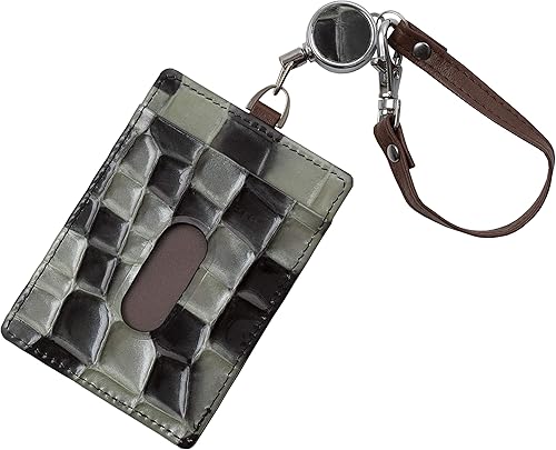 Amazon レガーレ ステンドグラス パスケース リール付き 本革 定期入れ レディース メンズ ストラップ付き アッシュグレー Legare 定期入れ