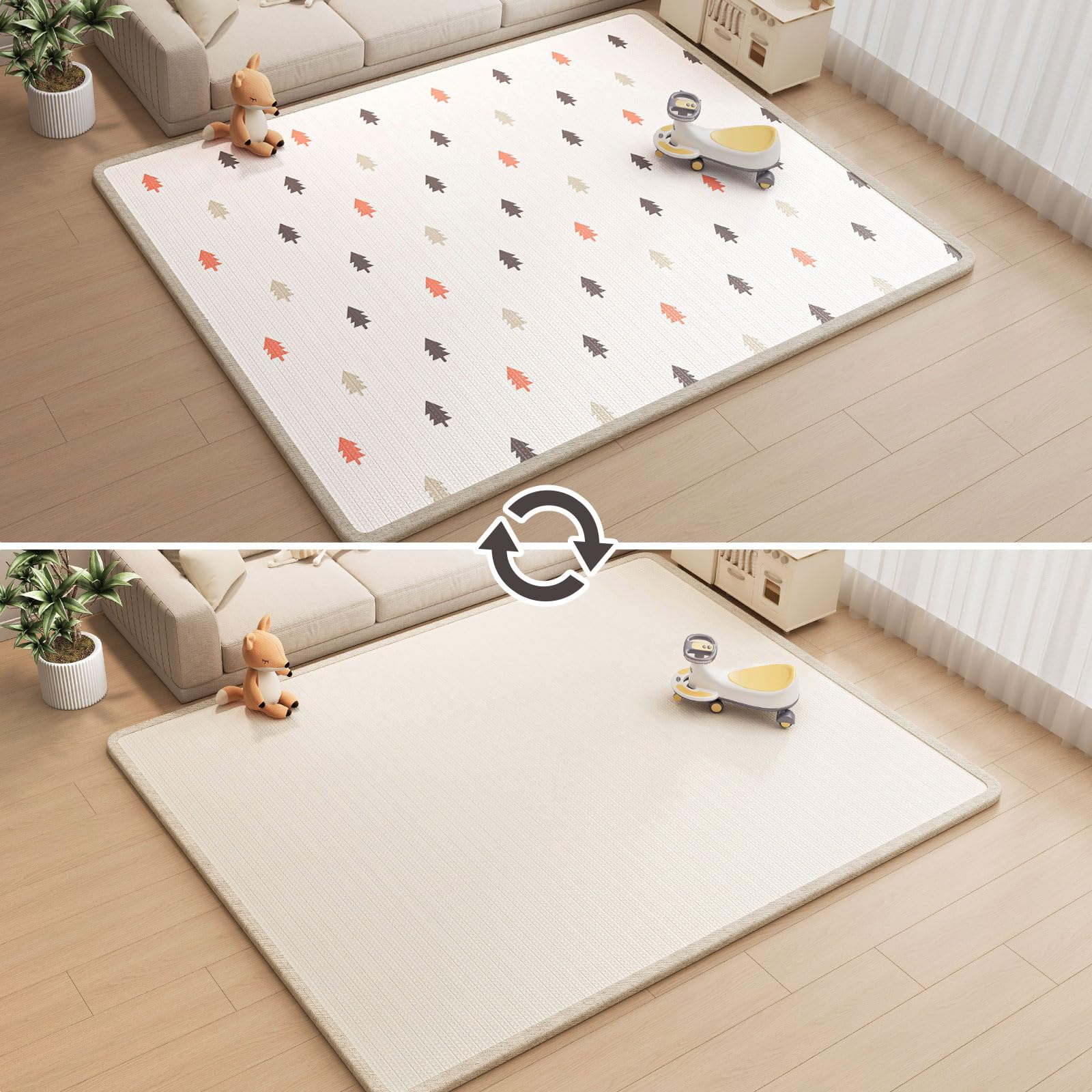 Amazon.co.jp: 【厚さ2cmのやさしさクッション】 匠plate プレイマット