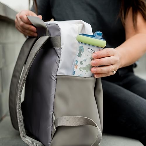 Miniatura 6 de The First Years Dinosaur Kids - Vasos aislados para niños, aptos para lavavajillas, a prueba de derrames, a partir de 12 meses, 9 onzas, 2 unidades