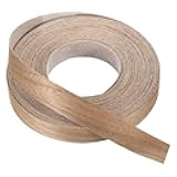 PATIKIL Walnut Edge Banding, 1 in x 49.2 ft Wood Veneer Tape, Pre-glued Flexible