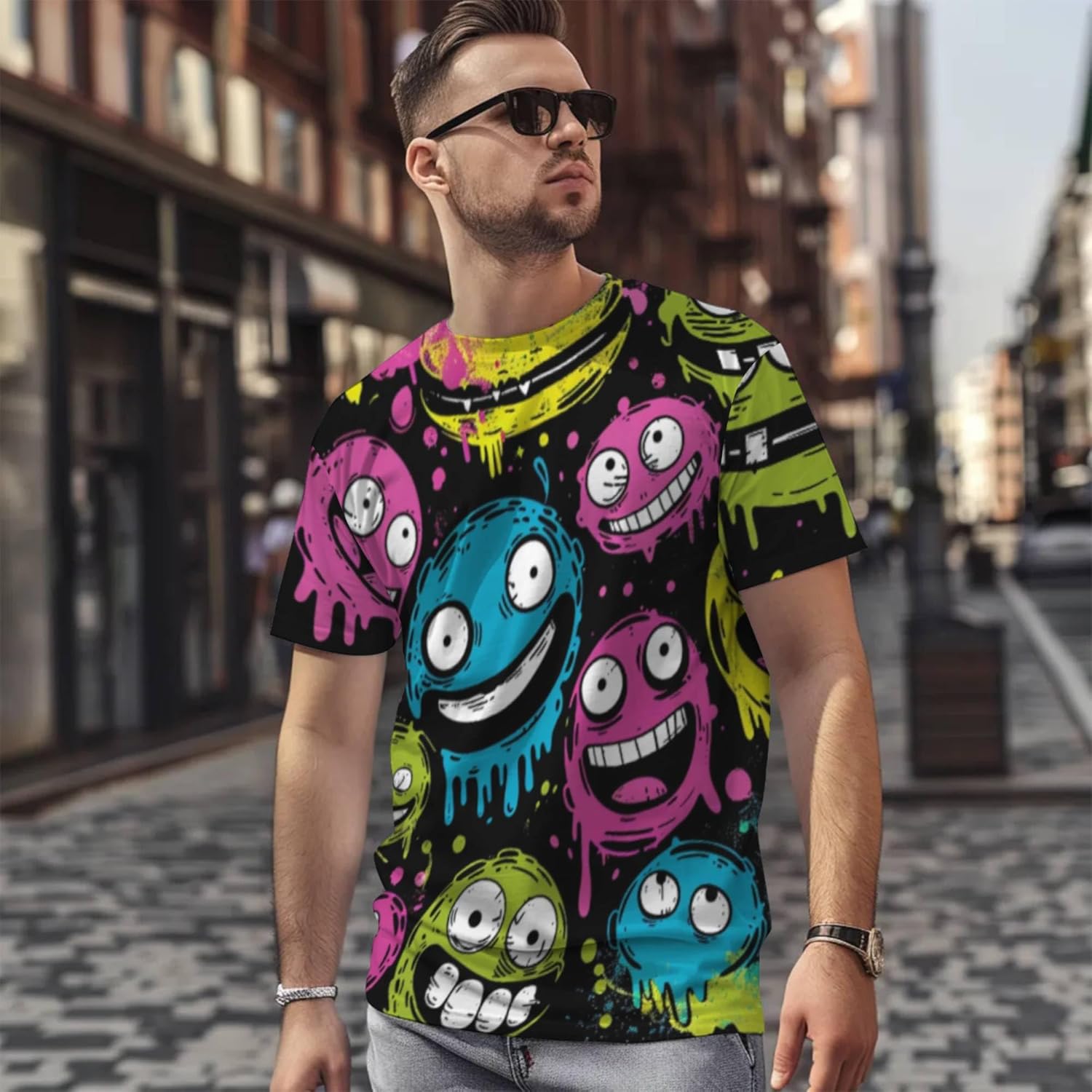 3D Printed T-Shirt for Everyday Wear High-Definition Graphic Comfortable - Image 6