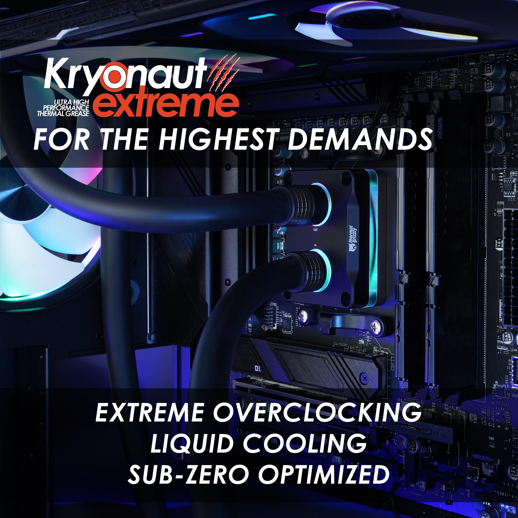 Thermal Grizzly Kryonaut Extreme 9ml pâte thermique CPU GPU
