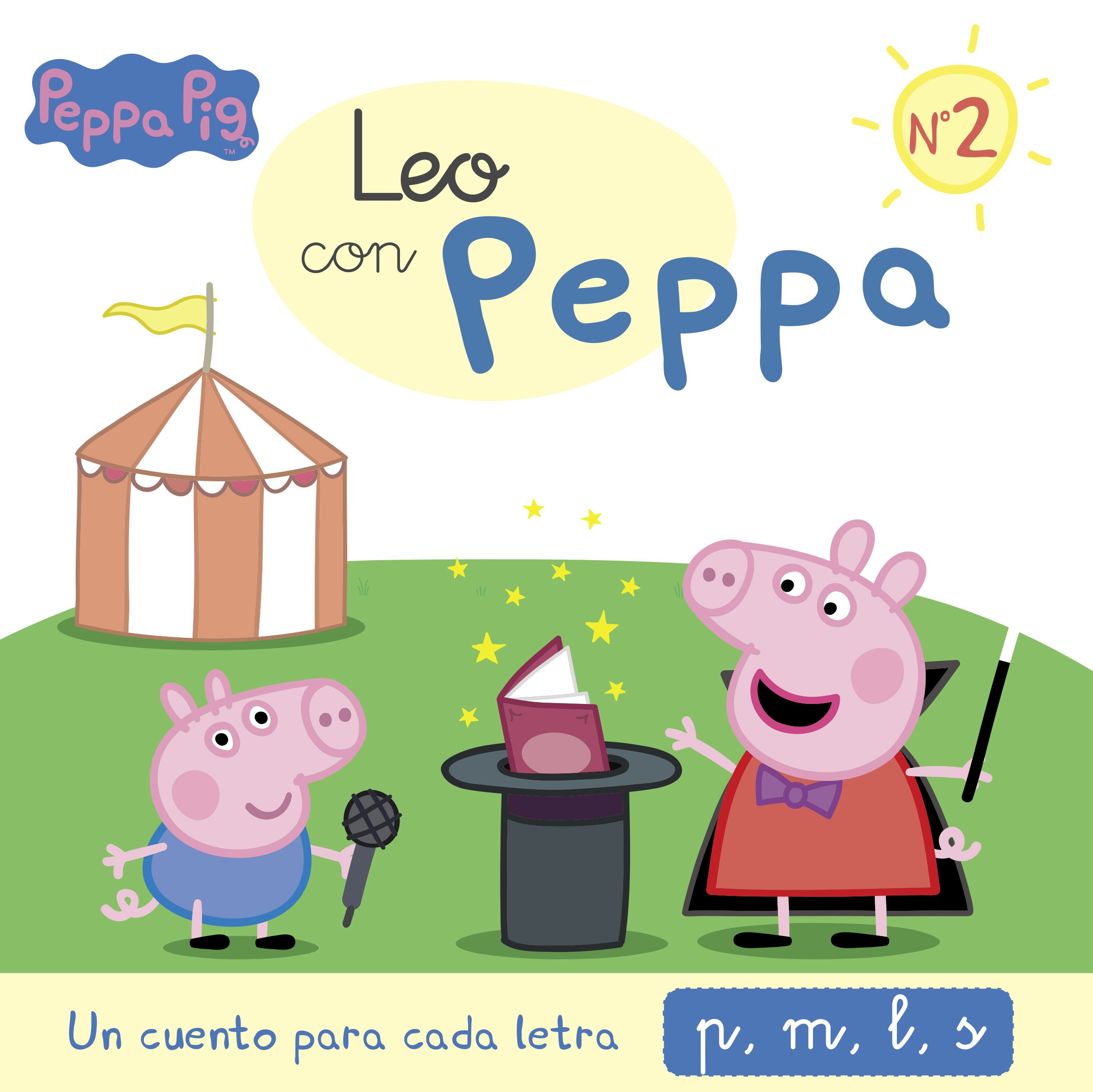 Peppa Pig. Lectoescritura - Leo con Peppa. Un cuento para cada letra: p, m, l, s (Altea)