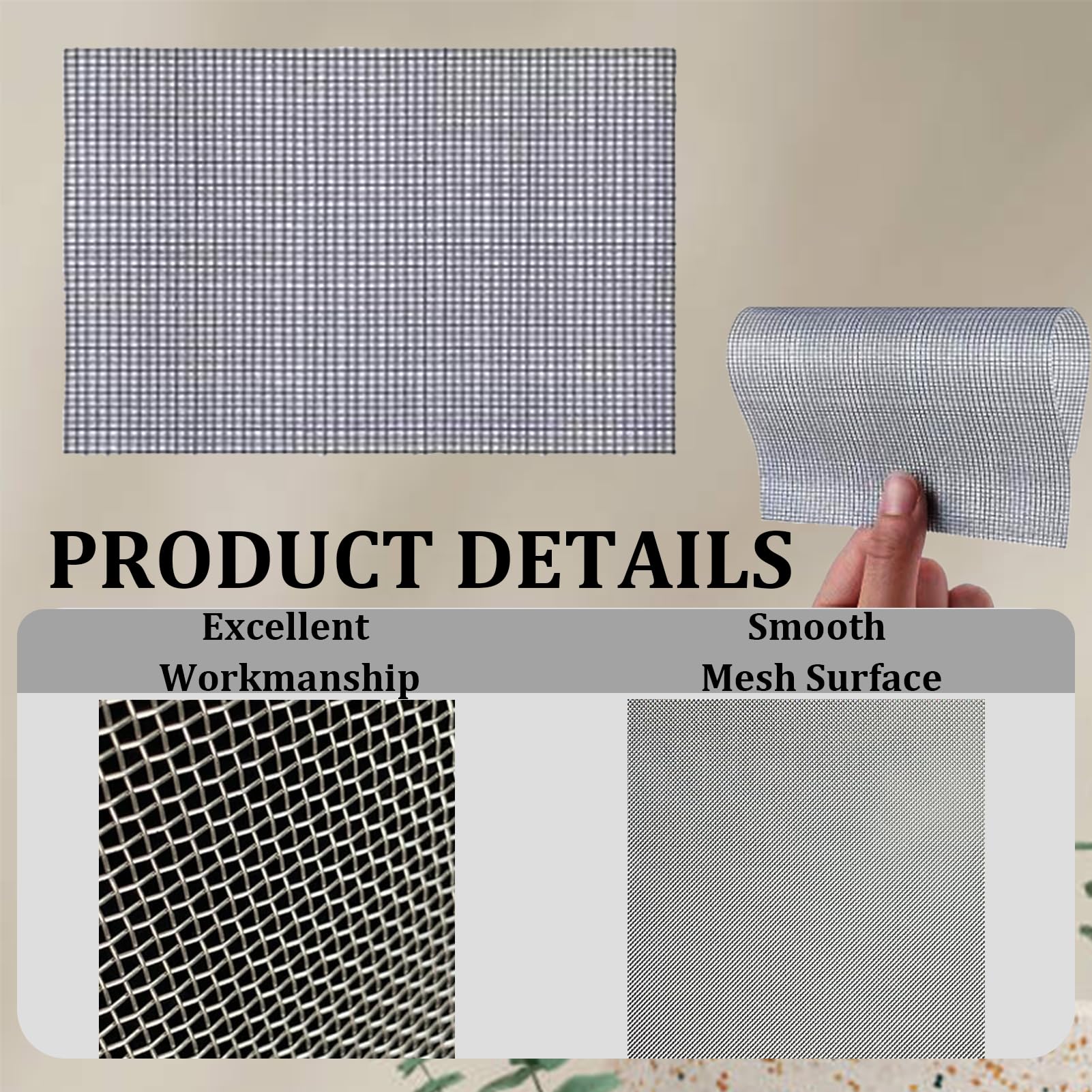 Toppe Riparazione Zanzariere - 10 Pezzi, 130x180 Mm, Autoadesive - Foto 3