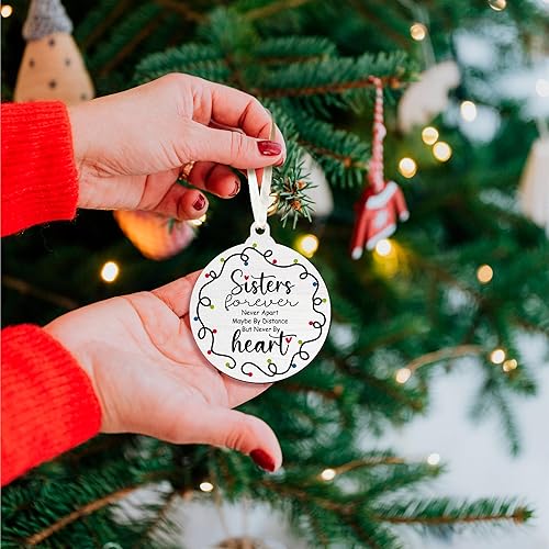 Miniatura 3 de Adorno para hermana  Adorno de Navidad para hermana 2023  Regalos para hermanas para Navidad 2023  Regalos de hermana  Regalos de hermana  Adornos