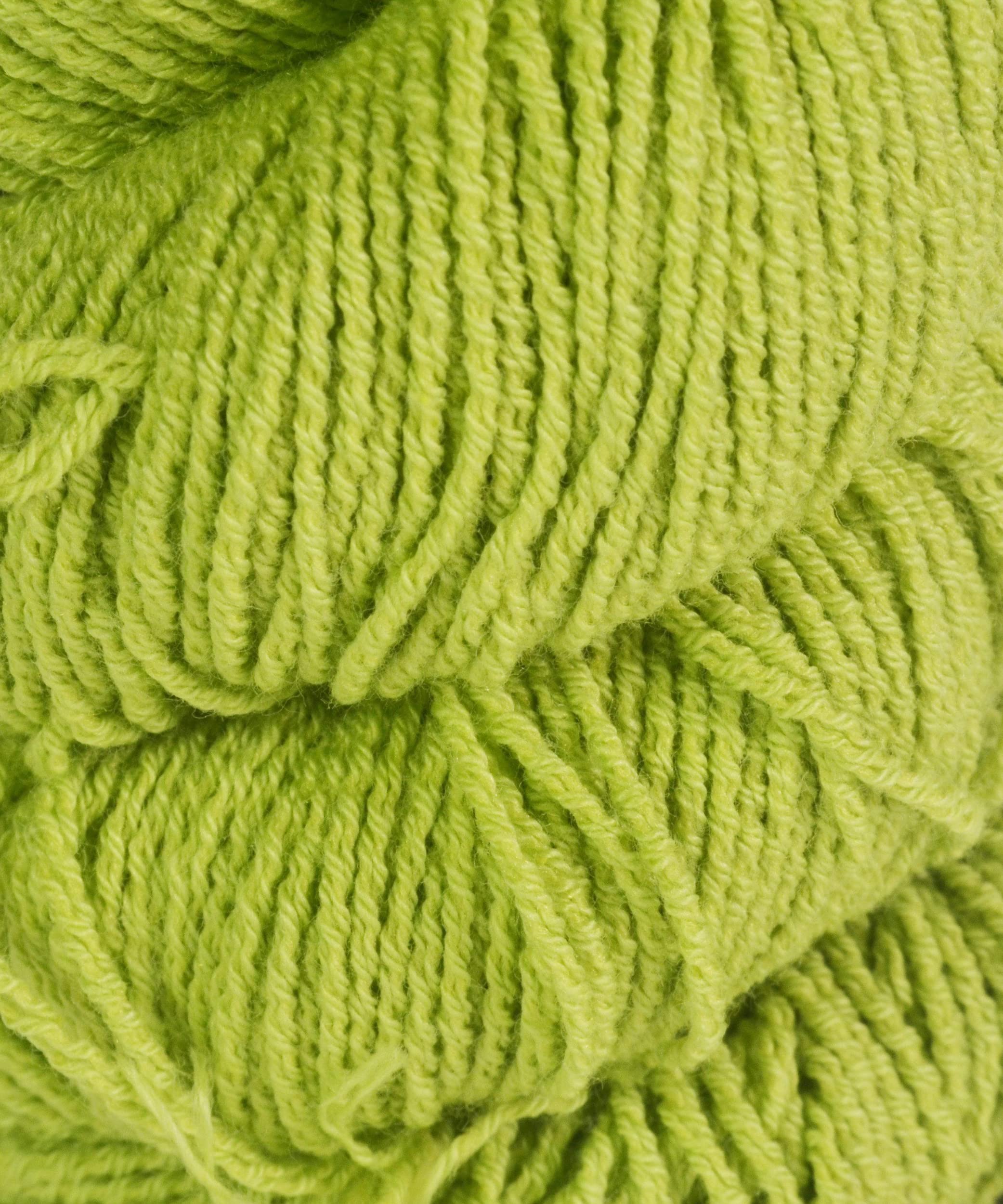 HiKooCoBaSi Soft Yarn Hank for Knitting, Crocheting, and Crafts, 220 Yards, (#007 - Kiwi)