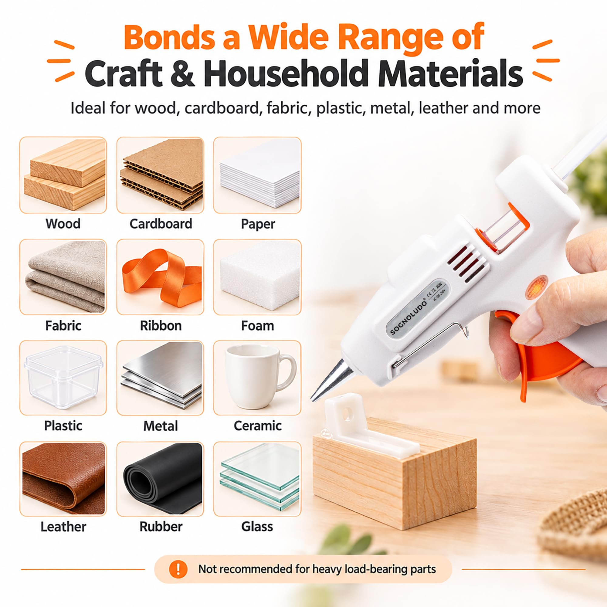 Mini Hot Glue Gun Kit - 30 Sticks, Fast Heating -4 Mini Hot Glue Gun Kit - 30 Sticks, Fast Heating -4