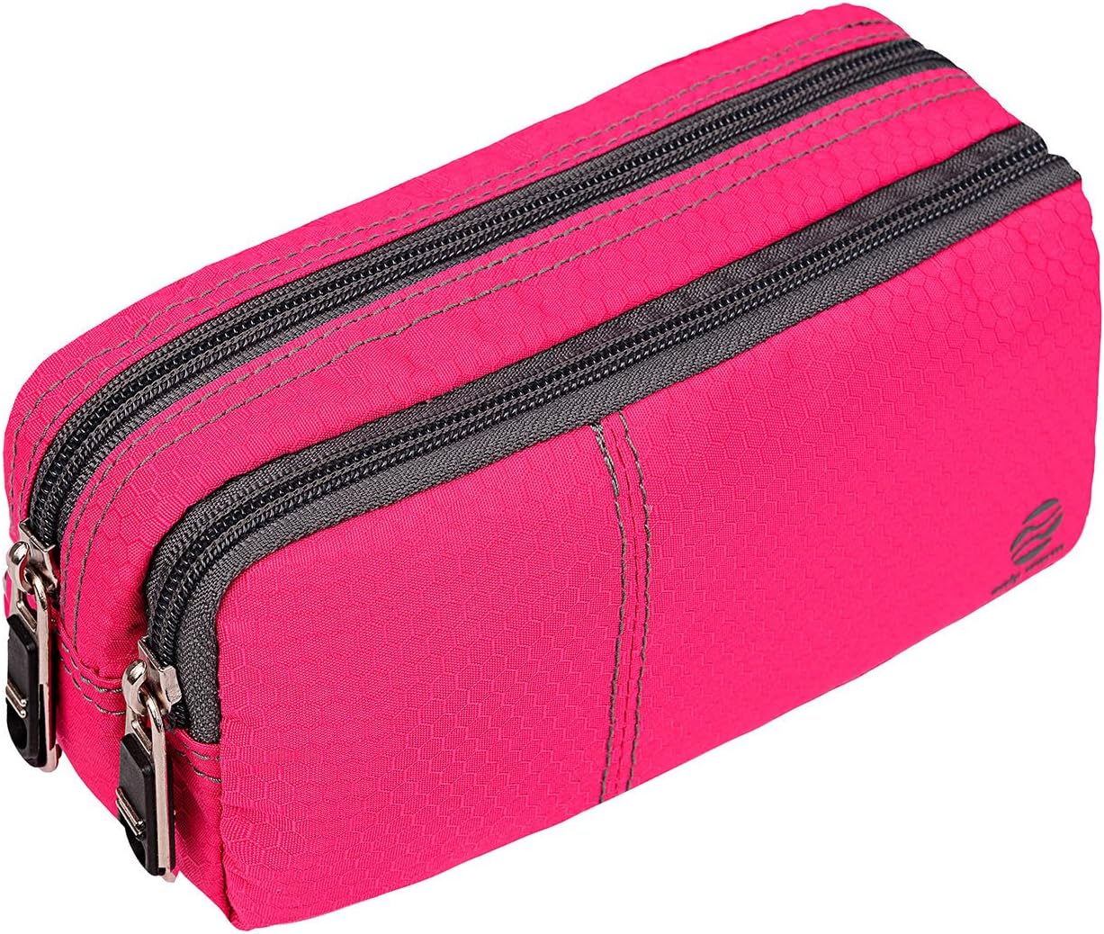 Big Capacity Pencil Case Pencil Bags with Zipper Durable Soft Fabric Pencil Pouch for Teen Girls Office Ladies Pink 60 Pens by Only Warm