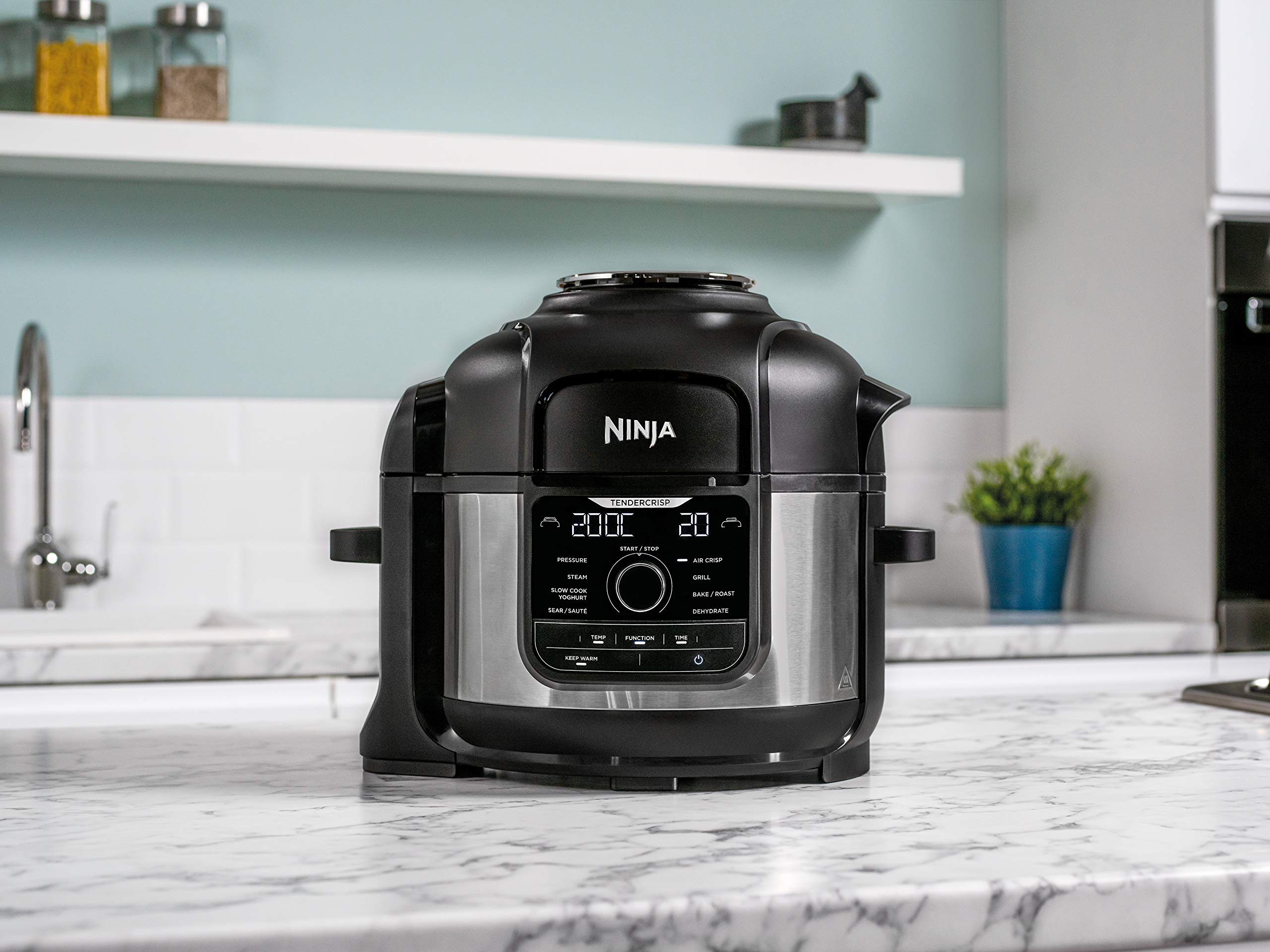 Ninja Foodi Multi Cooker OP350UK, 9 in 1, 6L, Electric Pressure Cooker