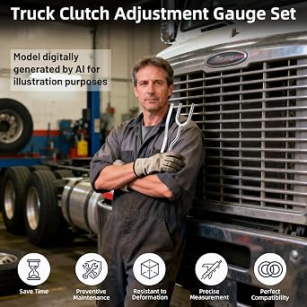 5035 Semi-Truck Clutch Adjustment Gauge Set, 1/8-inch and 1/2-inch