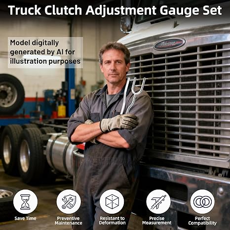 5035 Semi-Truck Clutch Adjustment Gauge Set, 1/8-inch and 1/2-inch
