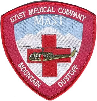 571st Aviation Medical Company Air Ambulance MAST Collectible Novelty Patch