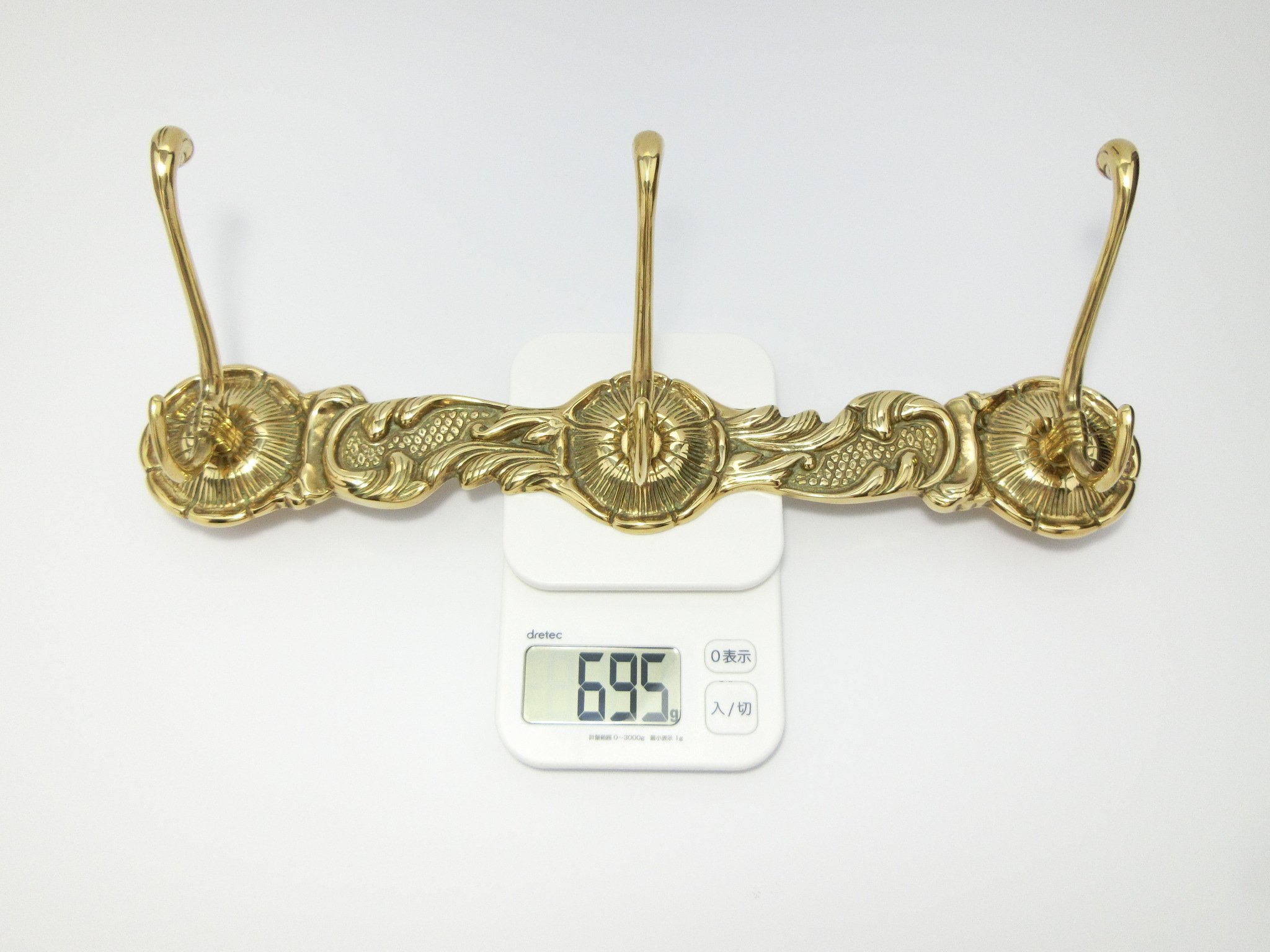 Amazon.co.jp: 真鍮製コートハンガー 102 イタリア輸入