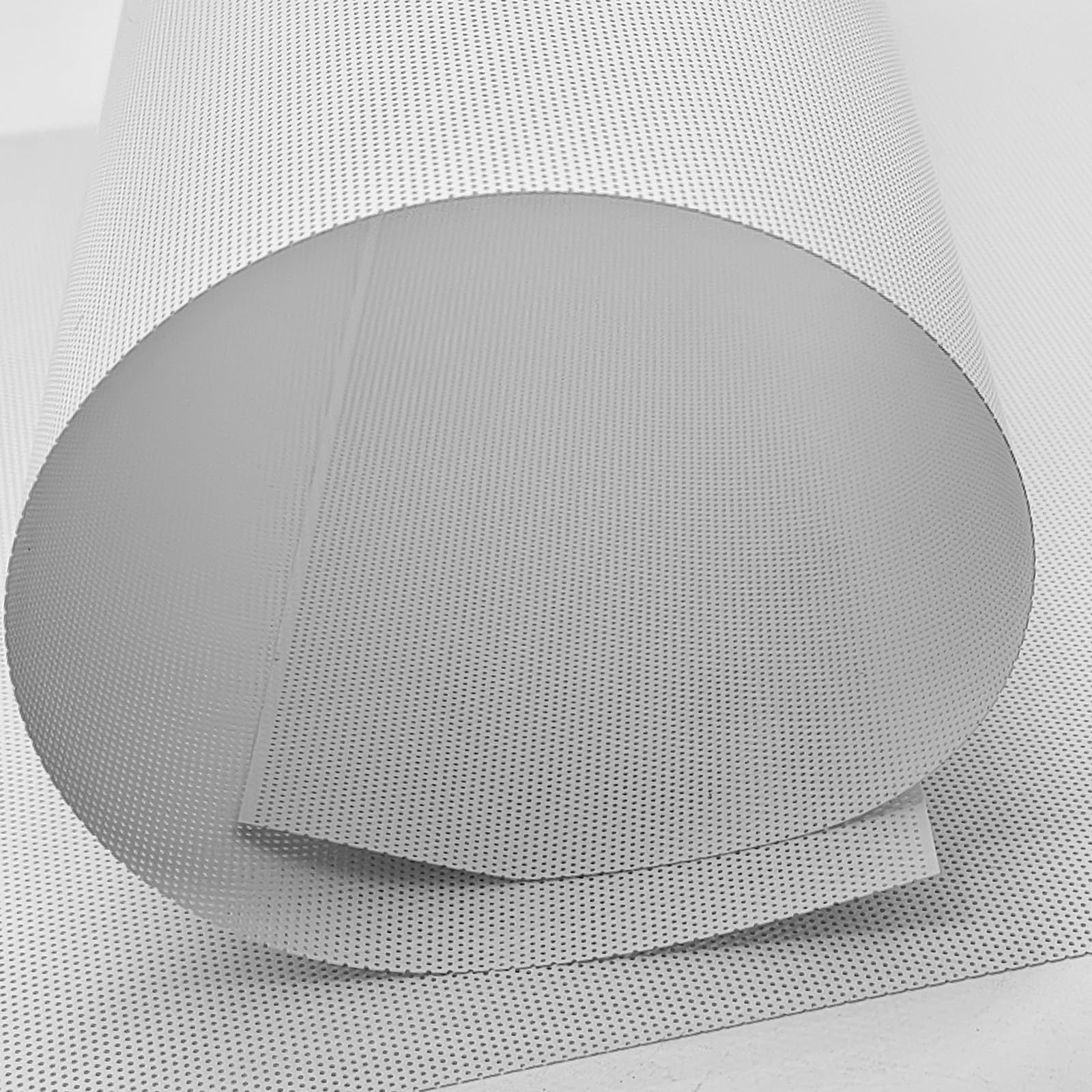 0.5mm Fursuit Eyes Mesh Plastic PVC White Black Mesh Sheet Waterproof Printable Blank Handicrafts Making for Mask Furry Cosplay Props Fursuits Sculpting Home Decor 11.8in x 7.87in Supplies: 20Pcs