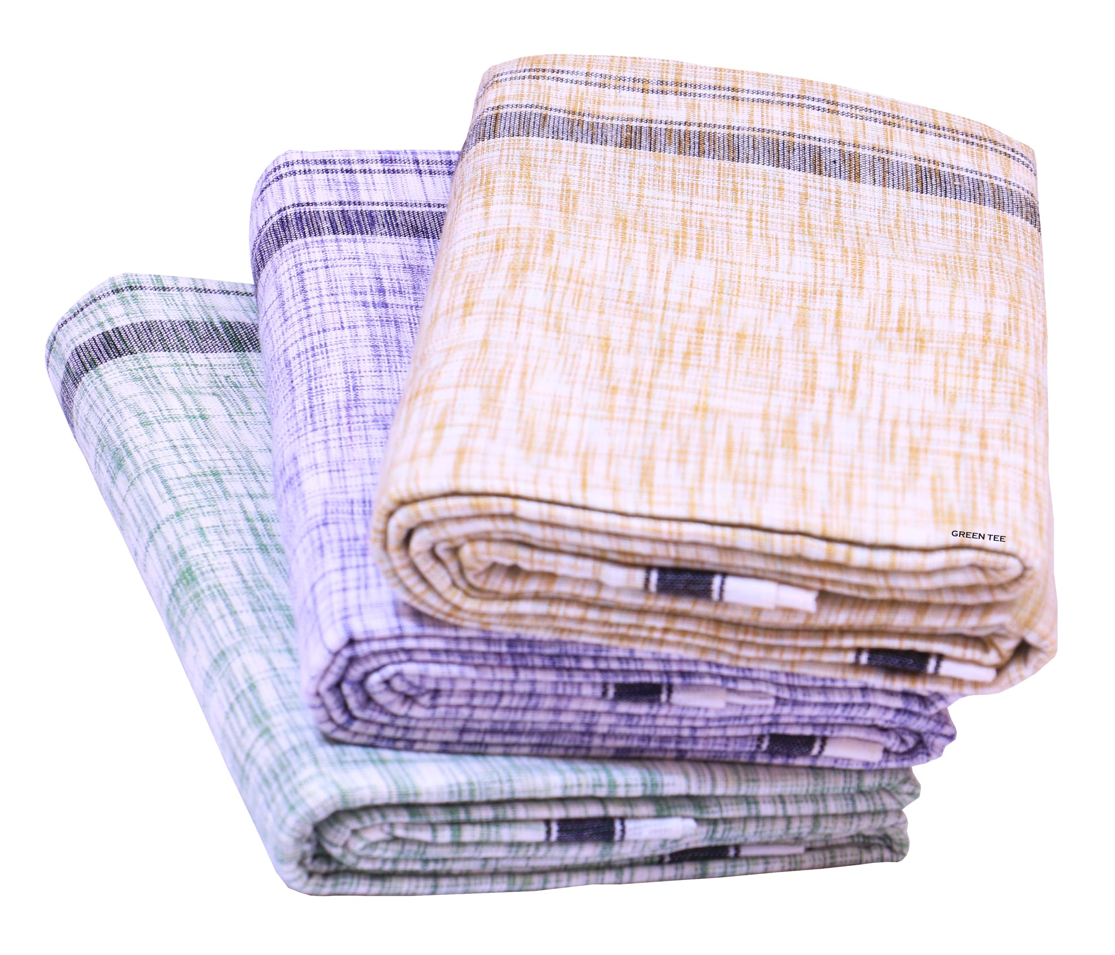 green tee Men Color Dhoti - Pack of 3-picture-30