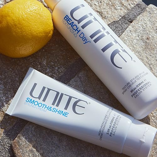 Miniatura 5 de UNITE Hair Smooth & Shine - Crema de peinado, 3.5 onzas líquidas (paquete de 1), color blanco