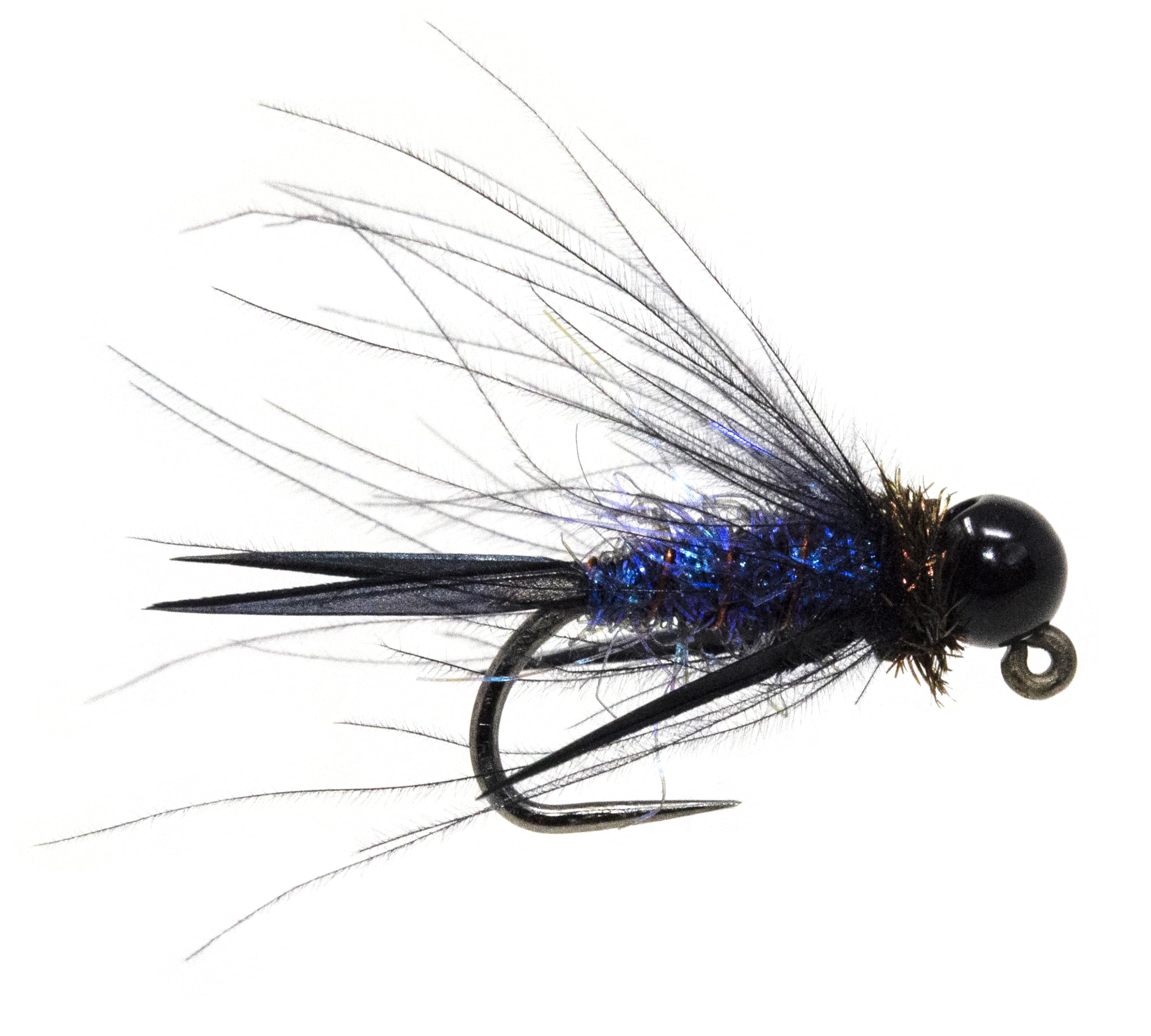 Assortiment De 36 Mouches De Pêche Perdigon – Tungstène – Taille 14 – Neuves