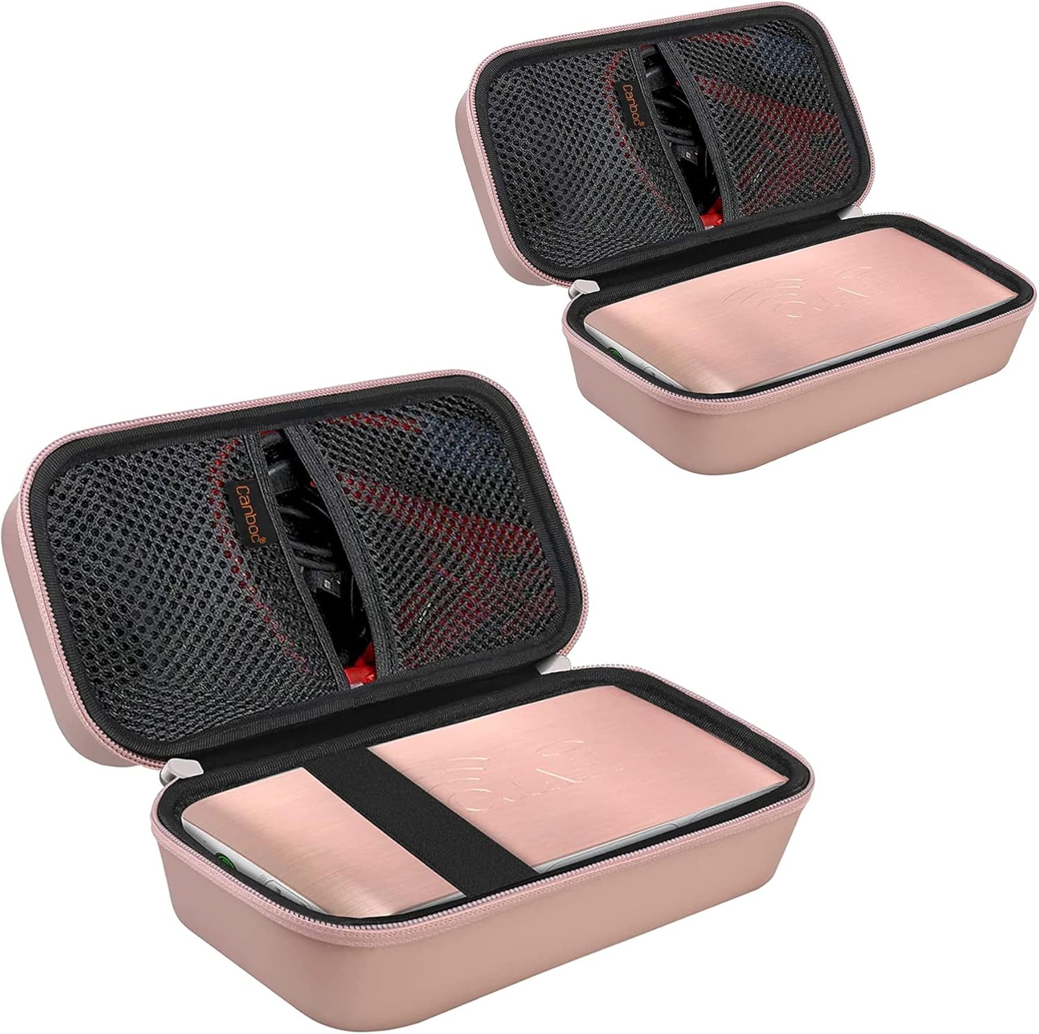 Canboc Carrying Case for Halo Bolt Portable Car Jump Starter 58830/57720/44400 mWh Bundle with Hard Case for Halo Bolt Air 58830 mWh/Halo Bolt Air+ Portable Emergency Power