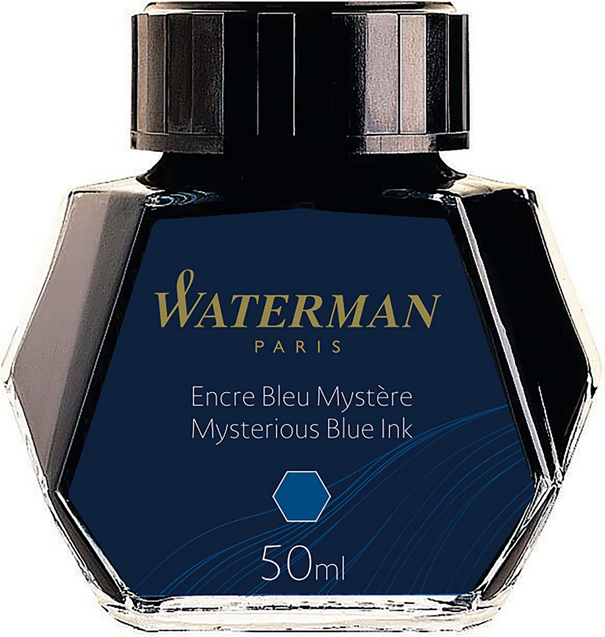 Inchiostro Per Penna Stilografica 30ml &ndash; Colore Blu, Impermeabile, Flacone In Vetro &ndash; Per Scrittura E Calligrafia