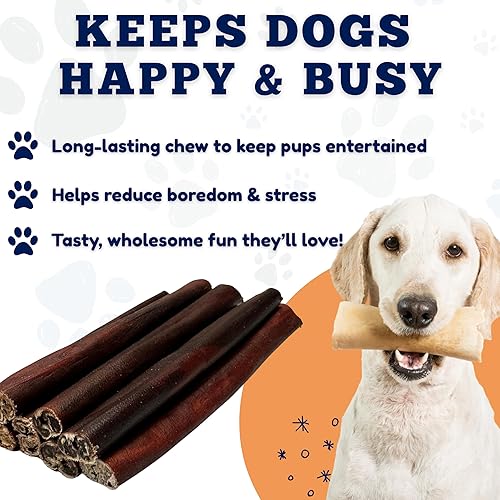 Miniatura 6 de Amazing Dog Treats Barra de colágeno de 6 pulgadas (25 unidades) - Palitos de colágeno para perros - Sin ocultar huesos de perro