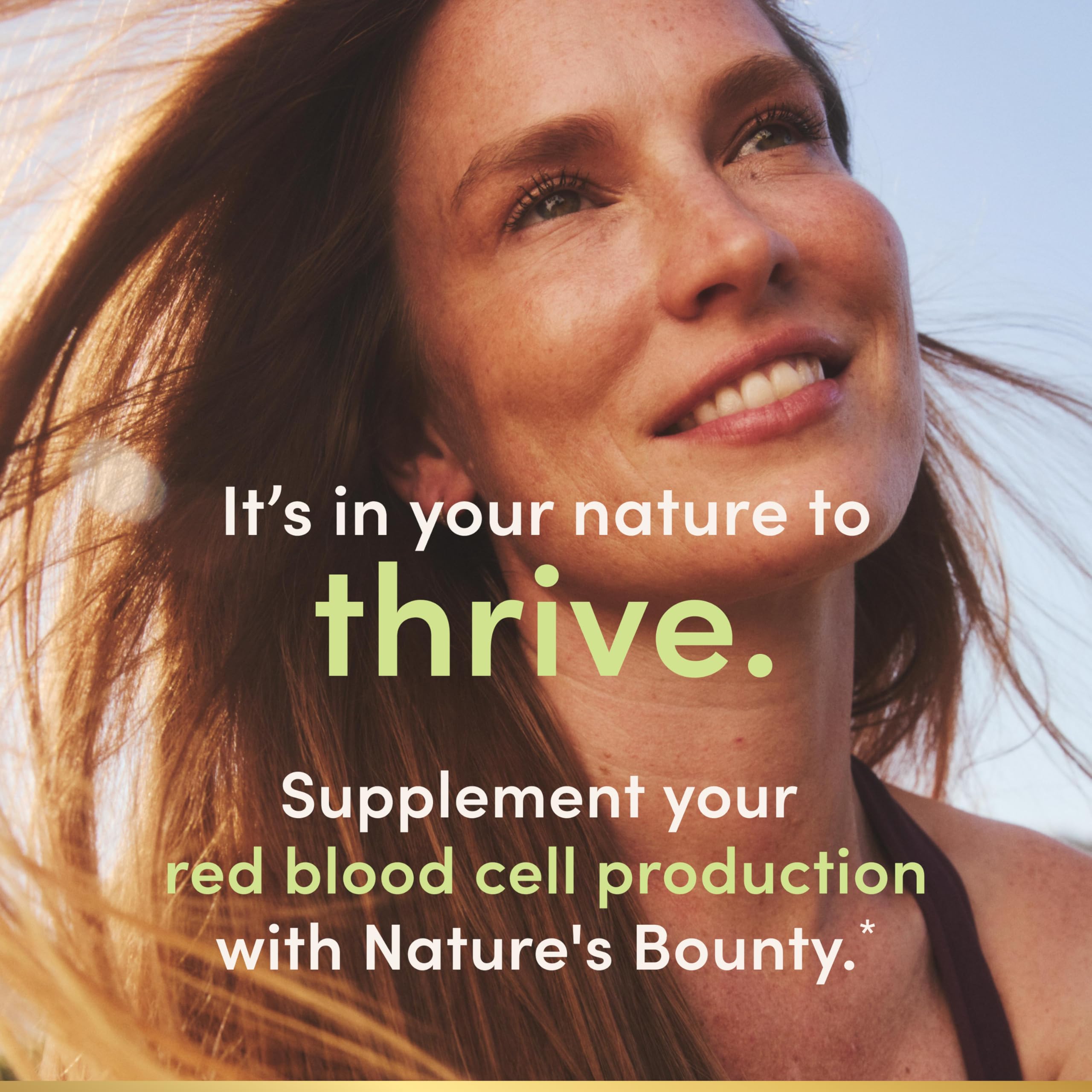 Nature's Bounty Gentle Iron 28 mg Capsules, 90 Count — Amazon image 4