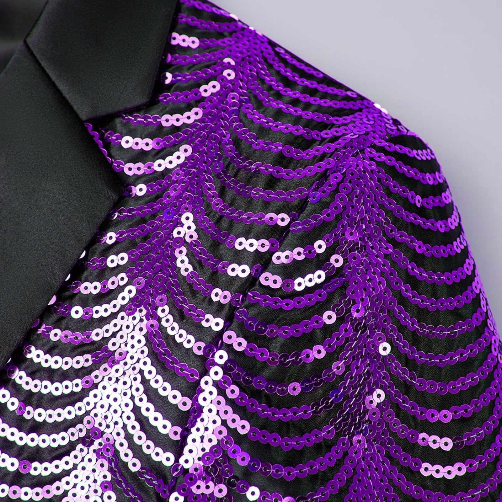 Giacca Vestito Paillettes Brillanti Uomini Casual Slim Fit Giacca Risvolto Elegante Blazer Costume Di Spettacolo Di Scena Giacca Fit Costume per Matrimonio Partito Banchetto Danza Carnevale Costume
