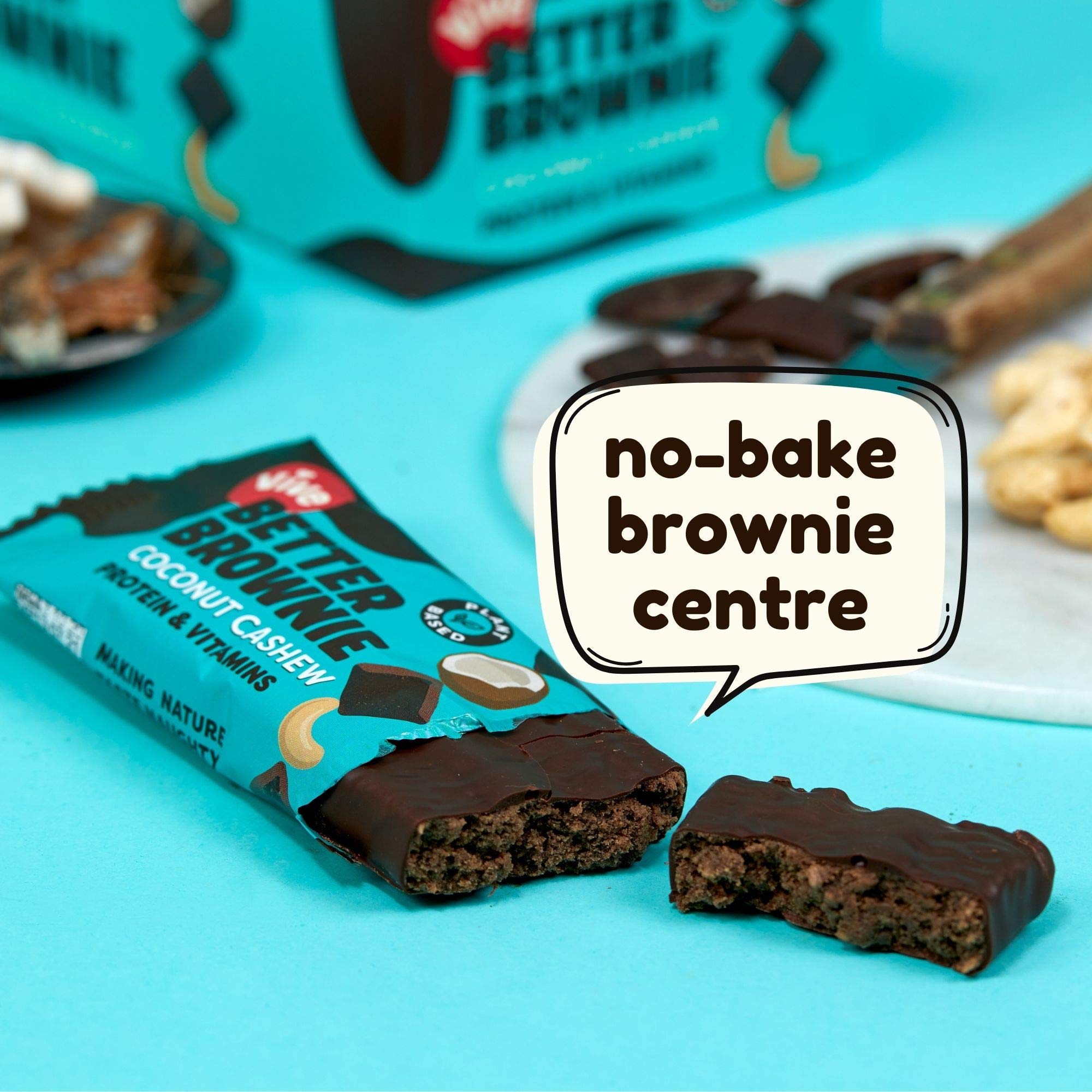 Buy Vive Better Brownie, Low Calorie Chocolate Treat, Healthy Vegan