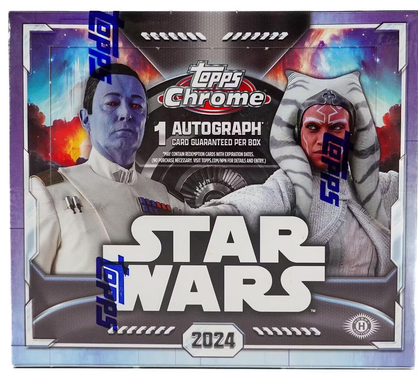 Amazon.com: 2024 Topps Chrome Star Wars HOBBY box (10 pks/bx Amazon.com: 2024 Topps Chrome Star Wars HOBBY box (10 pks/bx