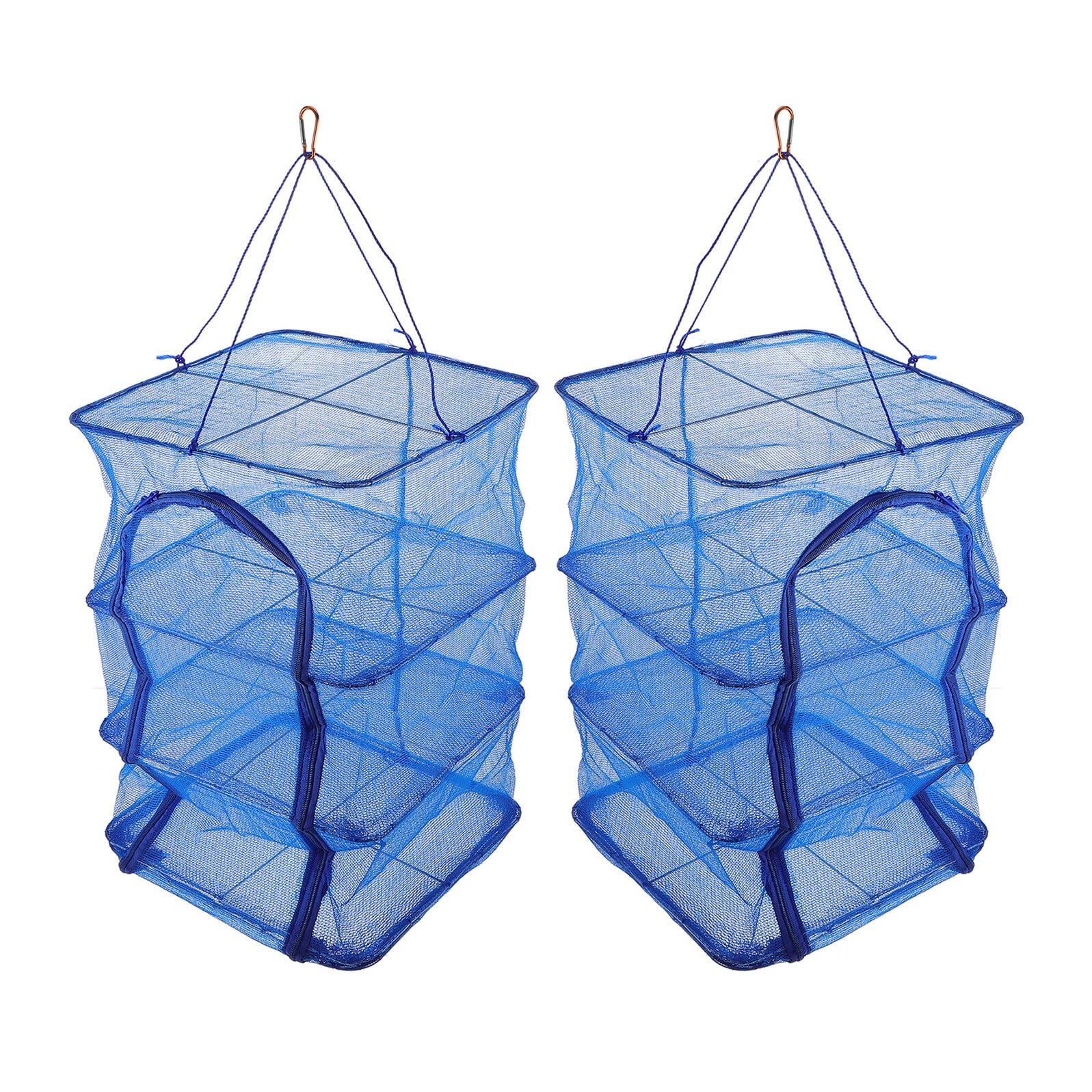 Filet de séchage anti insecte pour aliments et poisson suspendu sans encombrement
