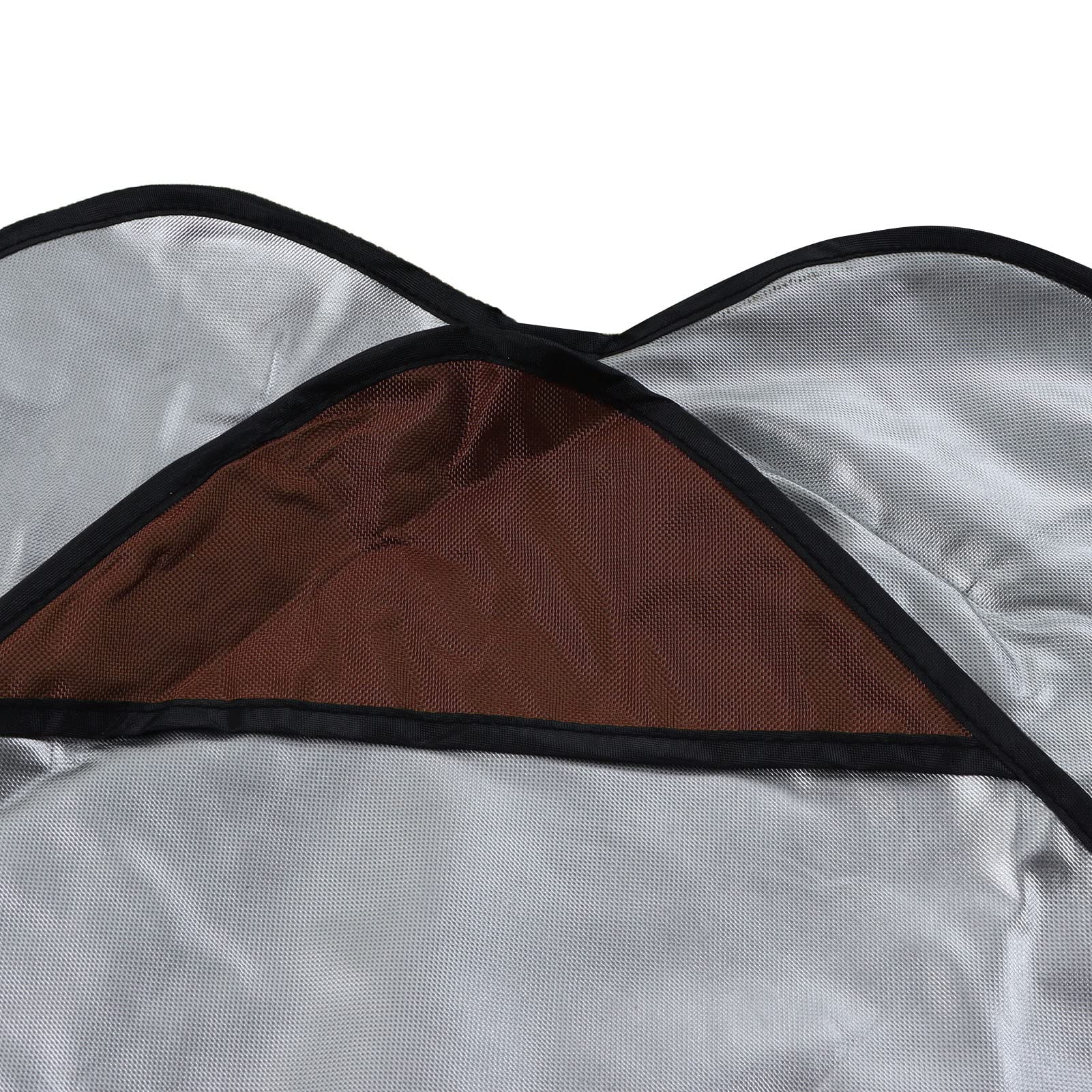 Auvent de rechange imperméable pour balancelle de jardin 2 places - Pour extérieur, cour, jardin (marron)