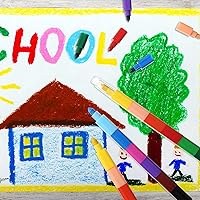 Vista 5 de Crayones apilables apilables para construir lápices coloridos para suministros de oficina escolar, 12 colores (12 piezas)