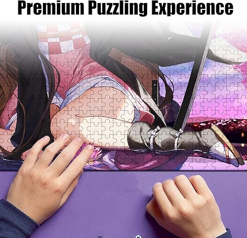 Miniatura 5 de De-mon-Sla-yer - Rompecabezas de madera, rompecabezas de 1000 piezas, mercancía de anime, rompecabezas de burlas cerebrales adecuado para adultos,