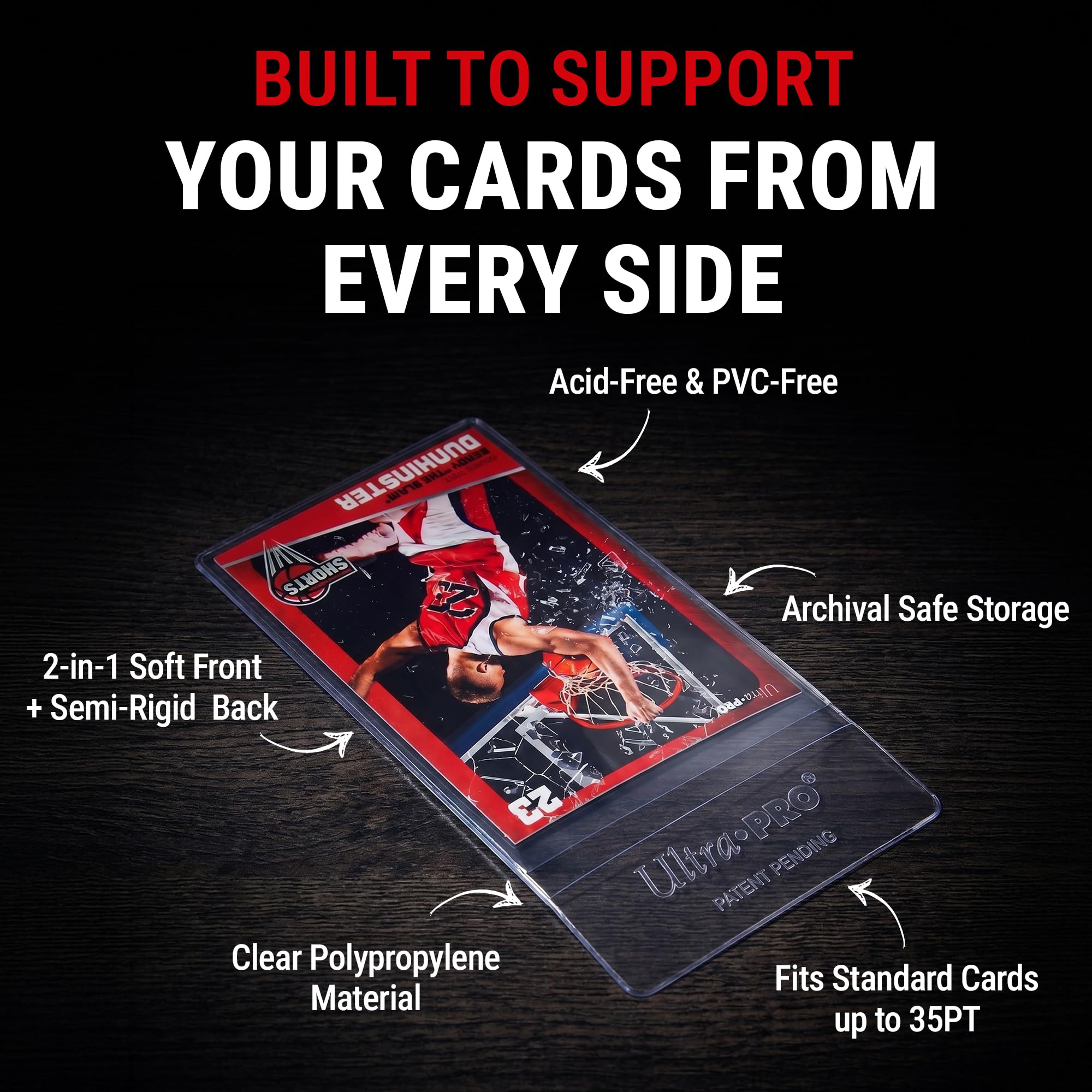 Amazon | Ultra Pro CardPreserver トレーディングカードホルダー – 2