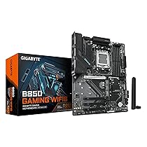 GIGABYTE B850 GAMING WIFI6 Scheda Madre – CPU AMD Ryzen Serie 9000, VRM digitale 6+2+2 fasi, fino a 8200MHz DDR5 (OC), 1xPCIe 5.0 + 2xPCIe 4.0 M.2, LAN GbE, WIFI 6, USB 3.2 Gen 2