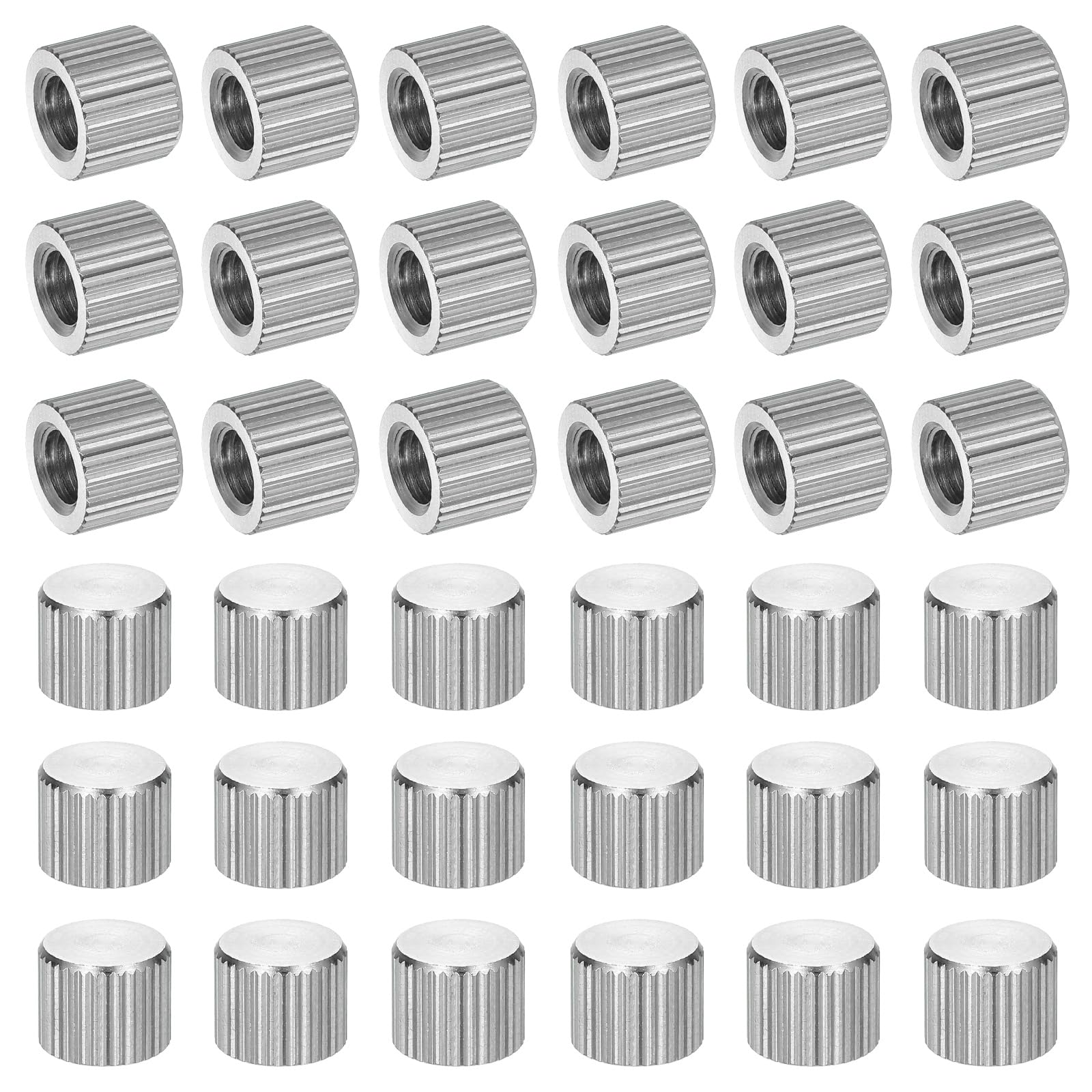 PATIKIL M6 Knurled Thumb Nuts