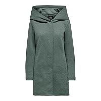ONLY Sedona Light Coat OTW Noos Impermeabile Donna, Verde (Balsam Green)