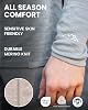 Merino.tech Capa Base 100% Lana Merino para Hombre – Set de Ropa Interior Térmica con Cuello 5