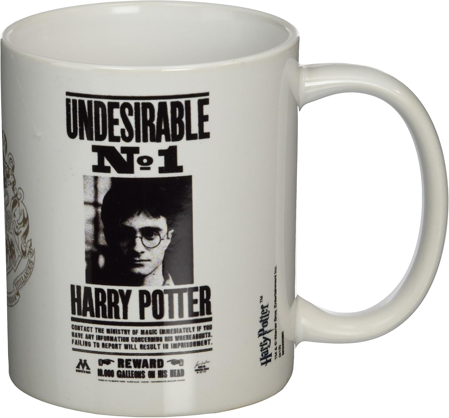 Harry Potter "Undesirable No 1" Ceramic Mug - White