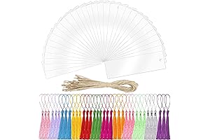 96-Piece Acrylic Blank Bookmark Set by BetterJonny