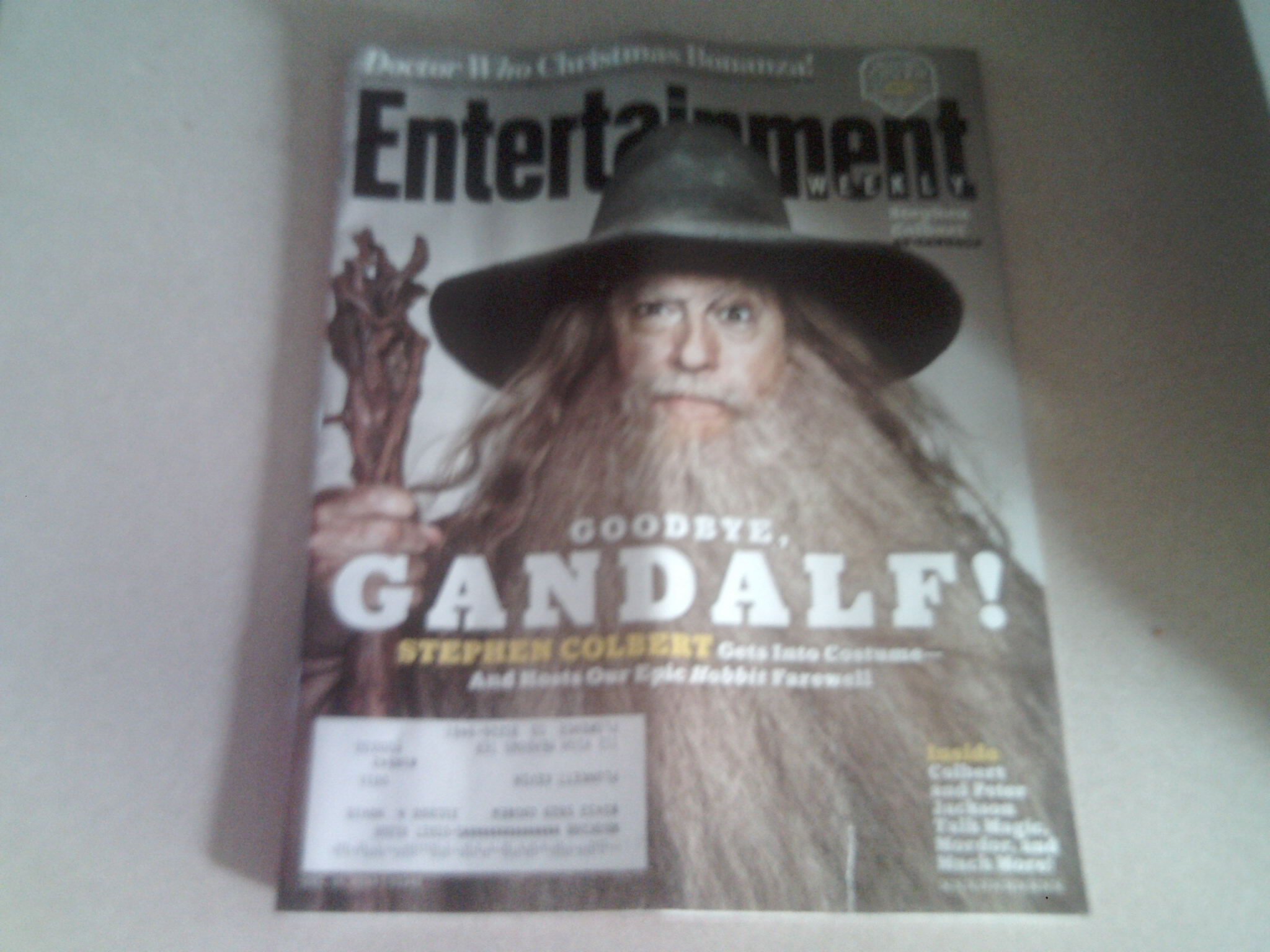 Stephen Colbert Hobbit