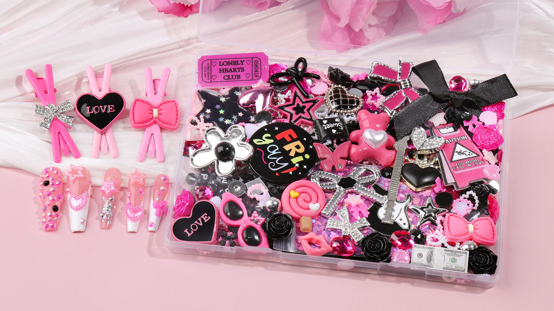 Amazon.com: Umillars 1740 Pcs Junk Case Charms Kit, Junk Phone